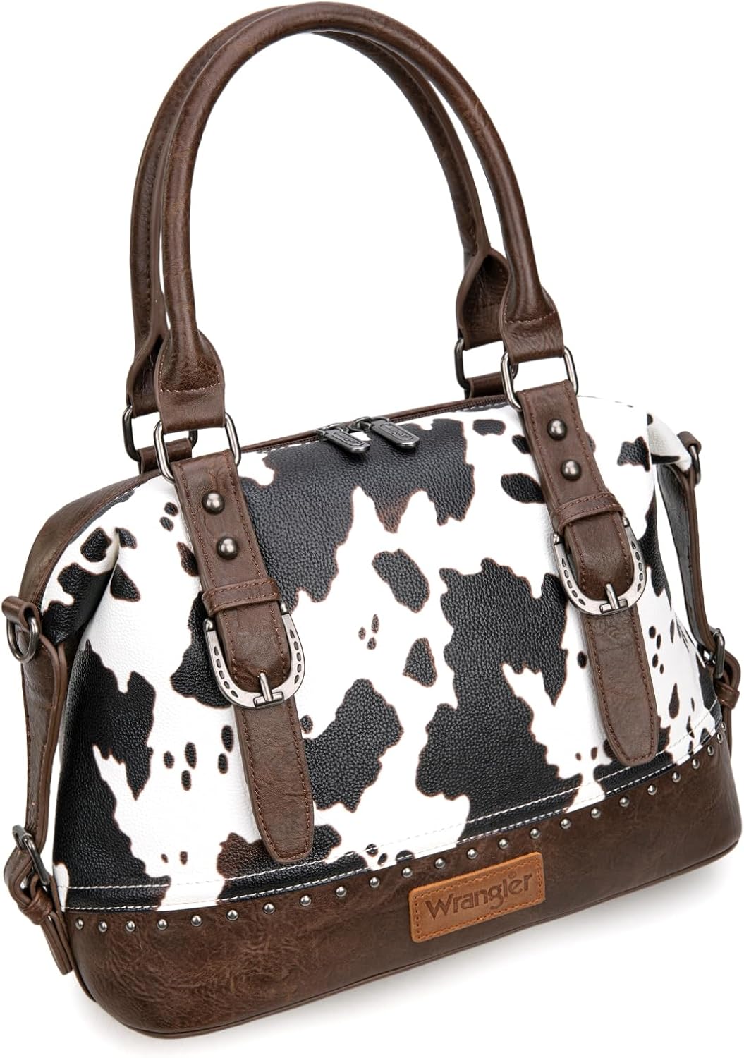 Wrangler Doctor Bag Top Handle Purse Hobo Shoulder Barrel Satchel Handbags for Women - Image 4