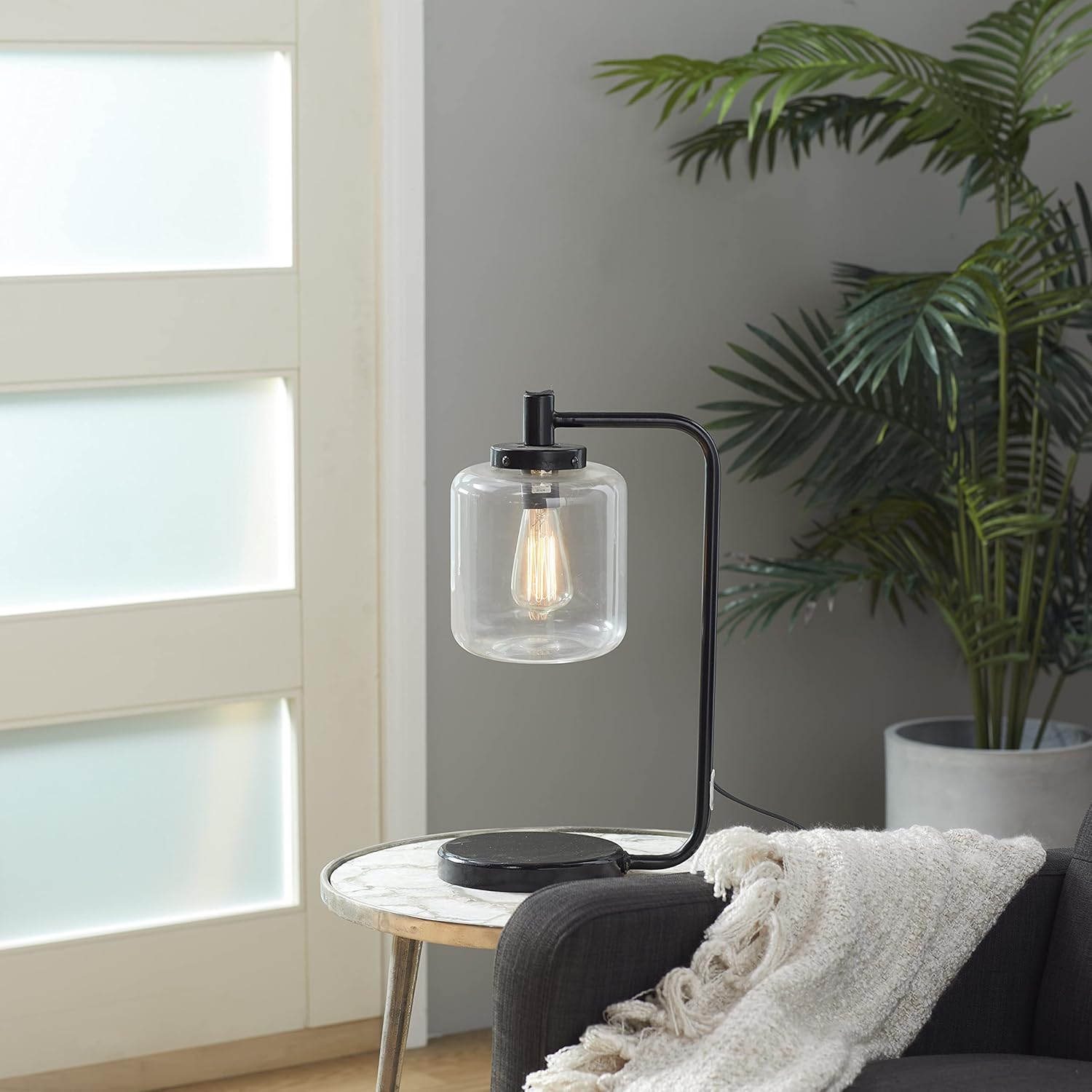 Lowest Price Deco 79 67722 Metal Glass Table Lamp 20H