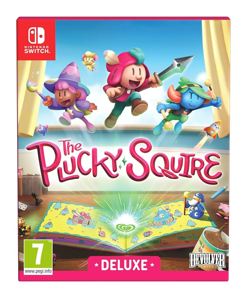 The Plucky Squire スイッチ Switch 限定版 The Plucky Squire Deluxe Edition - Switch : Amazon.com.au