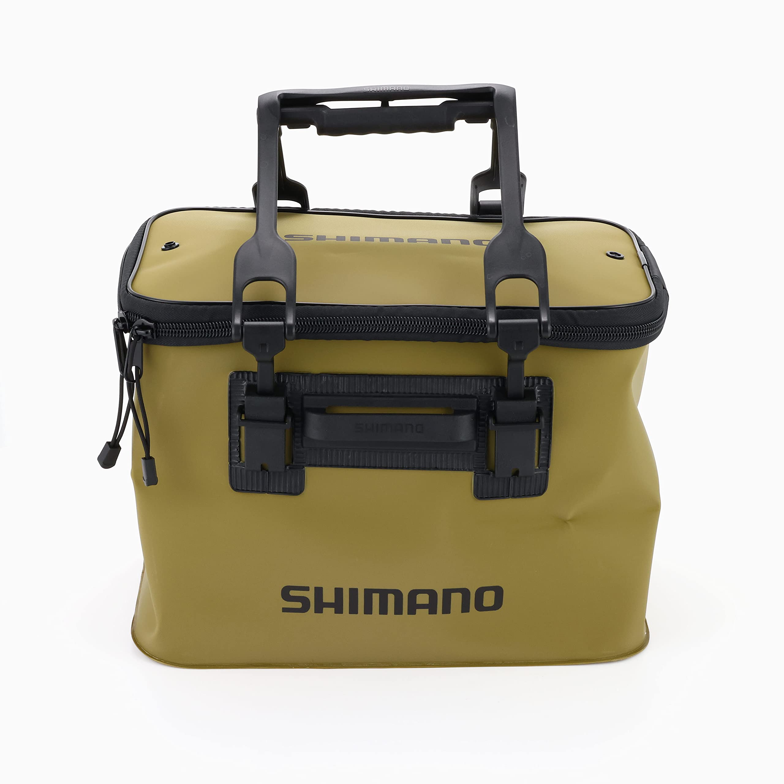 Shimano BK-016Q Bakkan EV wiadro wędkarskie, 40 cm, khaki