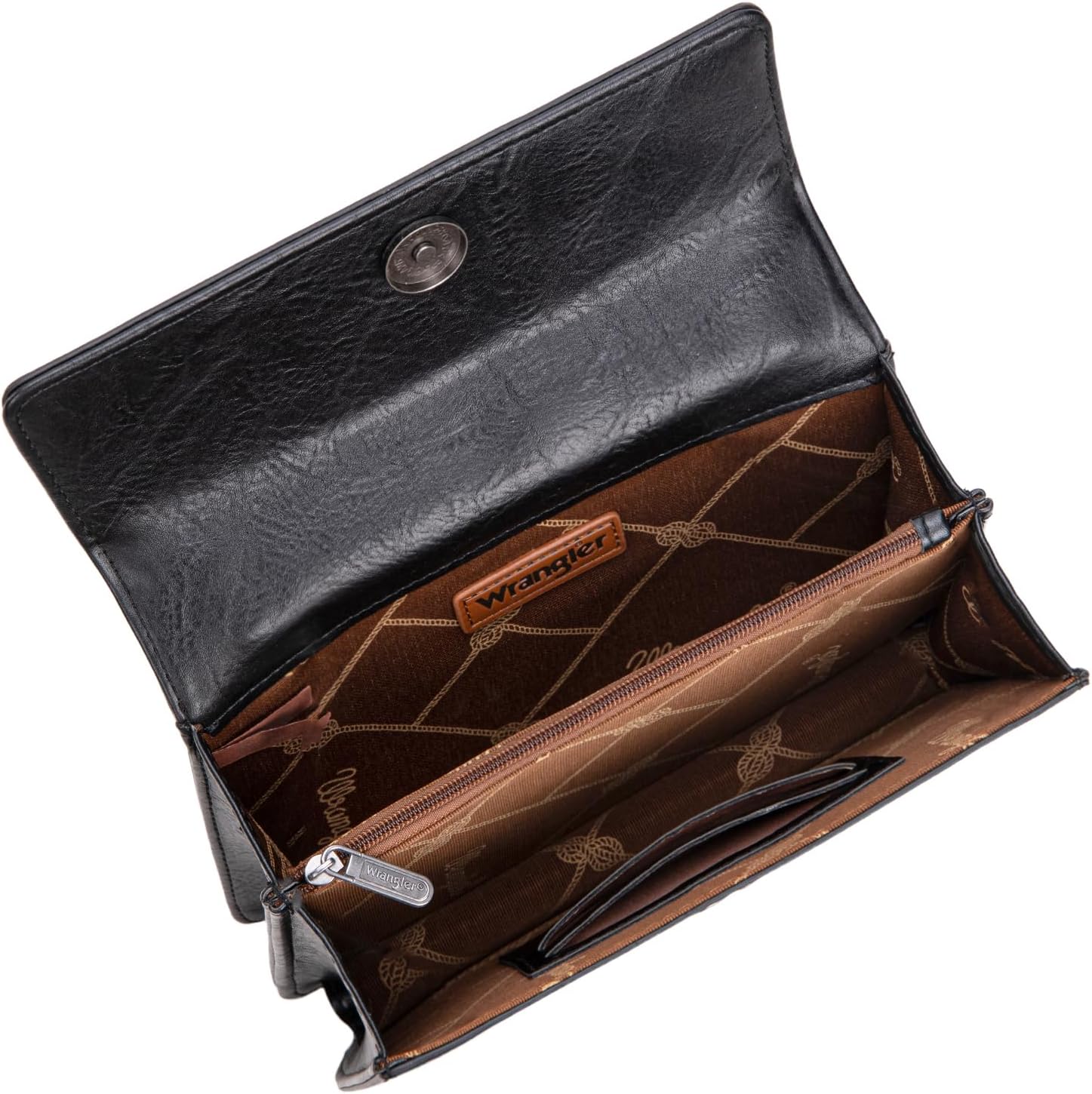 Wrangler Crossbody Purse for Women Shoulder Bag Vintage Wallets with Chain Strap - Image 4