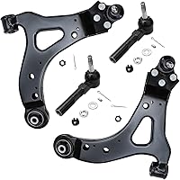 Vista 154 de Detroit Axle - 4 brazos de control traseros para Ford C-Max Focus Mazda 3 5 Volvo C30 C70 S40 V50, 4 brazos de control superior e inferior