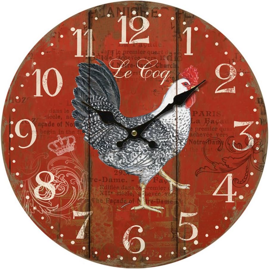 Home Decoration Clock, Multi-Colour, Unique