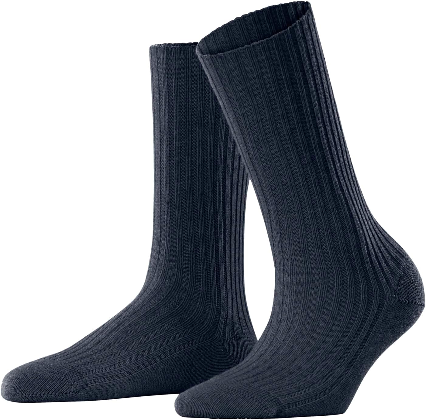 FALKE Women's Cosy Wool Boot Socks, Warming, Merino Cashmere, Crew Length, Light Stockings, Trendy Clothing, 1 Pair