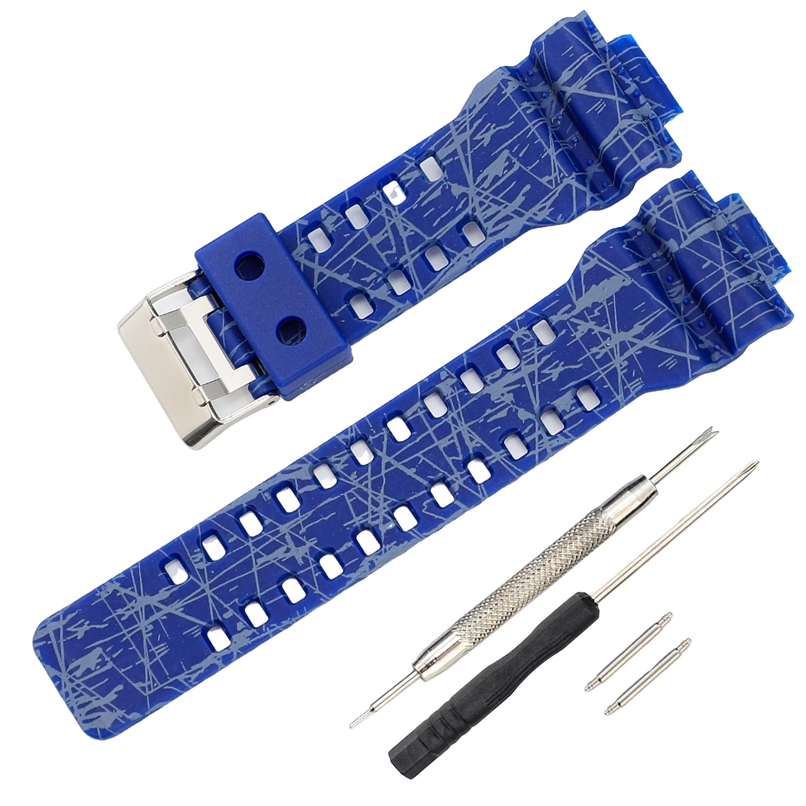 16mm G-Shock replacement watch bands for Casio G-Shock GLS-8900/GW-8900/GA-110/GA-100C/GA-120/GD-110/GLS-100