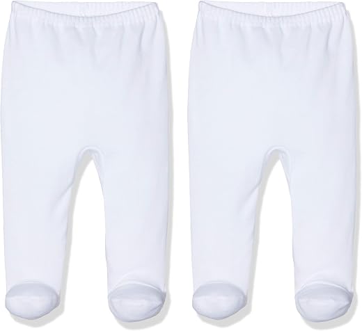 Petit Bateau Unisex Footed Pant White