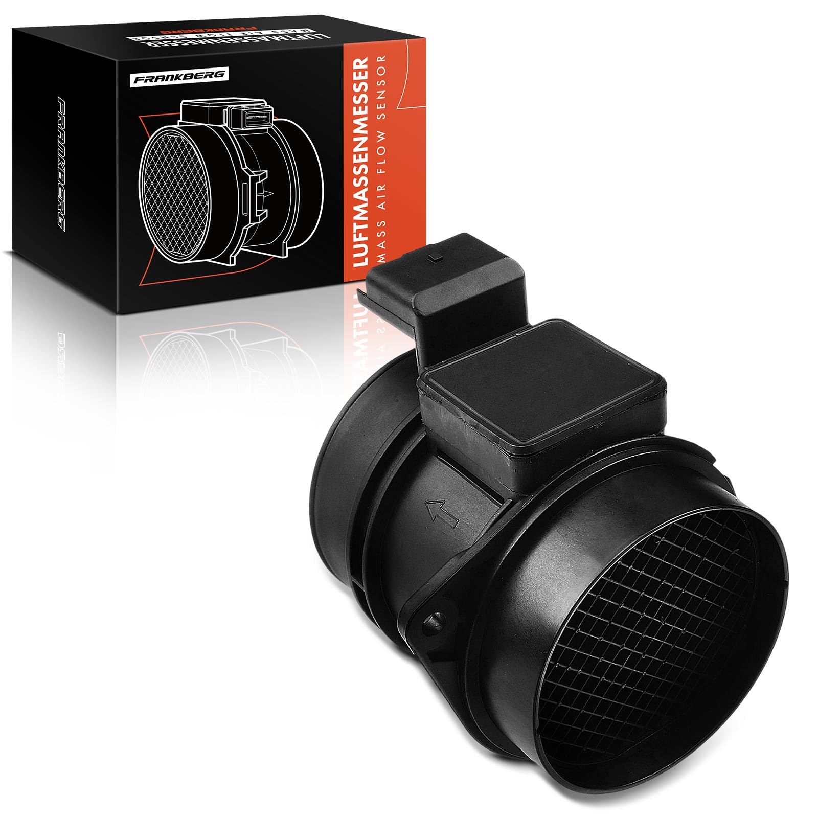 Frankberg Débitmètre d'air massique 8200203767 | Compatible avec: Boîte Mascotte,Plateau Master II/châssis ED/HD/UD,Master Pro Kasten FH,châssis-plateau Mascott,Maître II