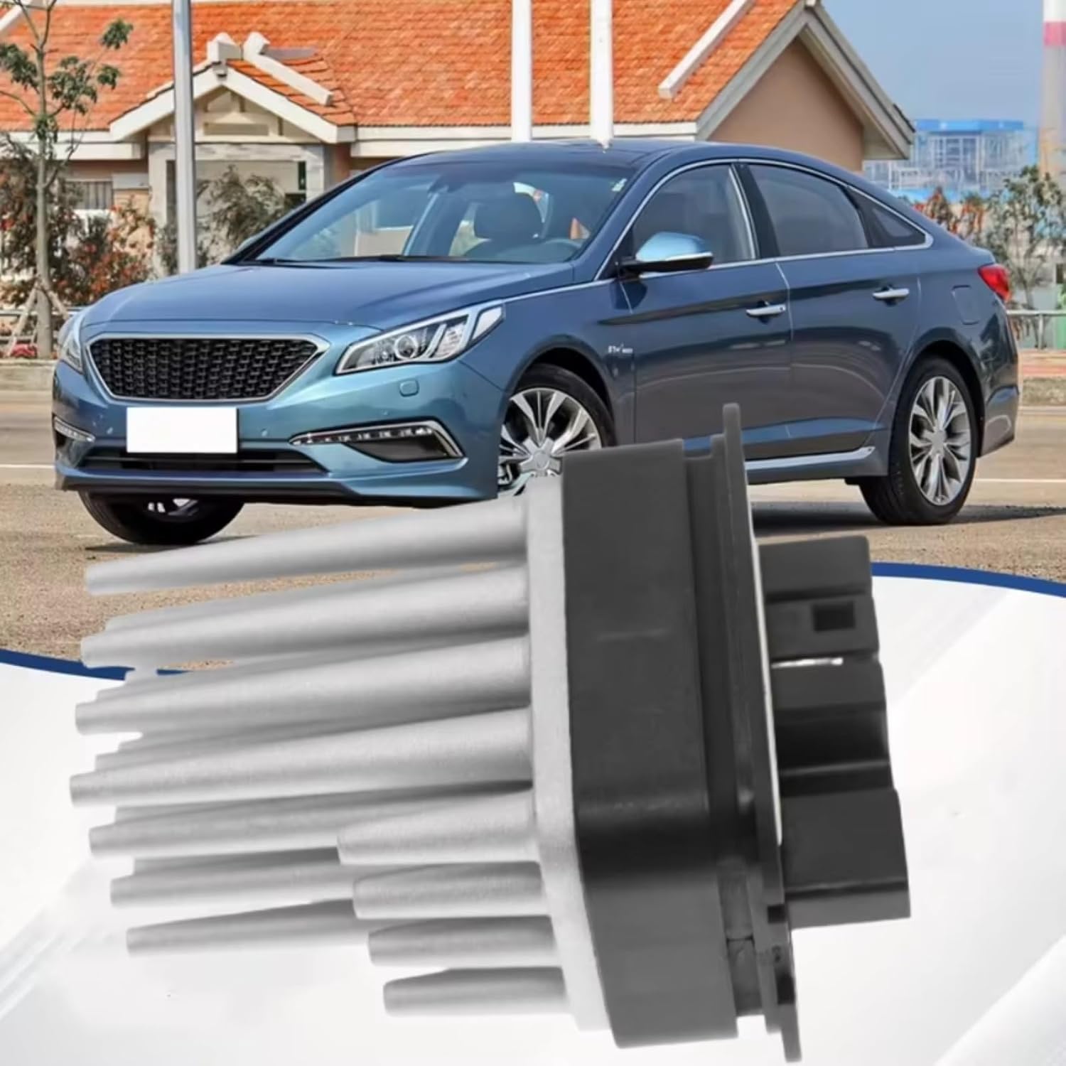 Blower Heater Fan Resistor for Opel for Astra for 2004 2005 2006 2007 2008 2009 2010 Car Heater Blower Motor Fan Resistor 13124716