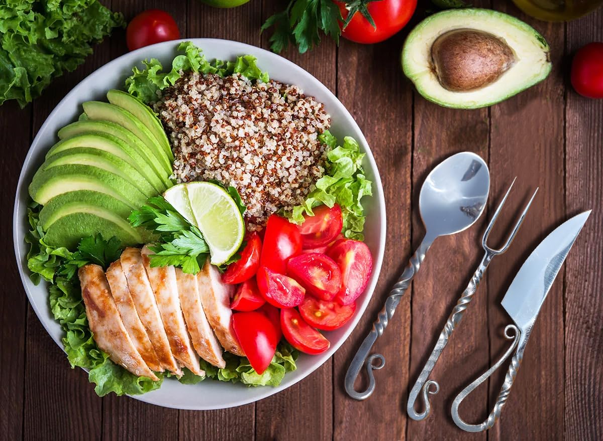 Customize Viking 3-Piece Medieval Cutlery Set, Hand Forged Feasting Set, Twisted Pattern Eating Utensils, Carbon Steel Flatware With Leather Pouch