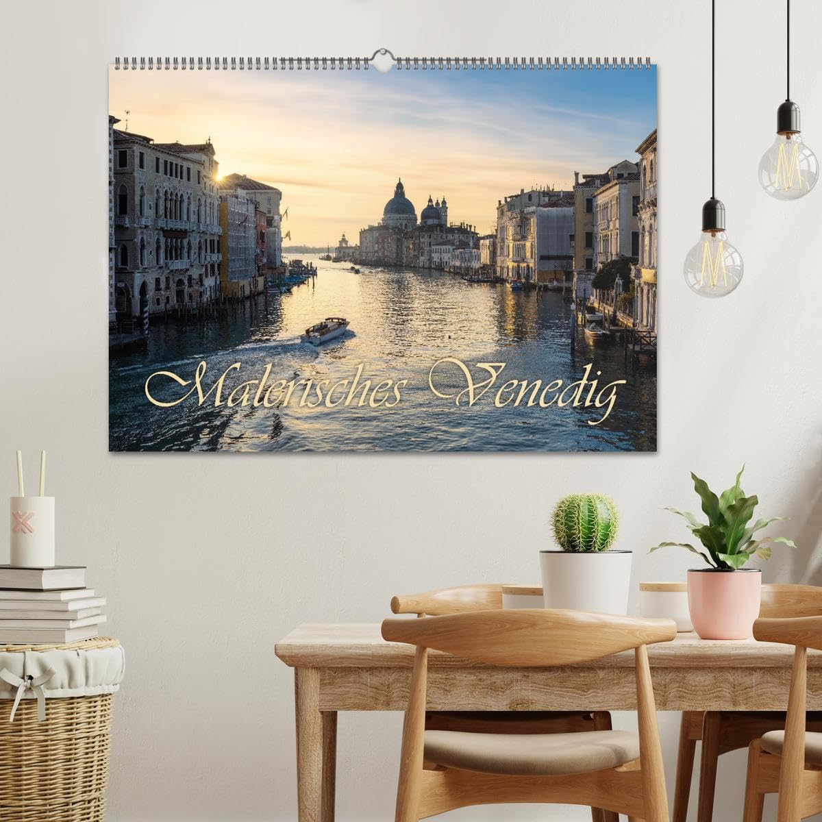 Malerisches Venedig (Wandkalender 2026 DIN A2 quer), CALVENDO Monatskalender: Fotos der traumhaften Gassen, Plätze und Kanäle von Venedig. (CALVENDO Orte)