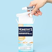 Vista 7 de Monistat - Tratamiento para candidiasis de 1 día para mujeres, 1 óvulo de miconazol insertable y crema de alivio de picazón externa (tubo de 9g)