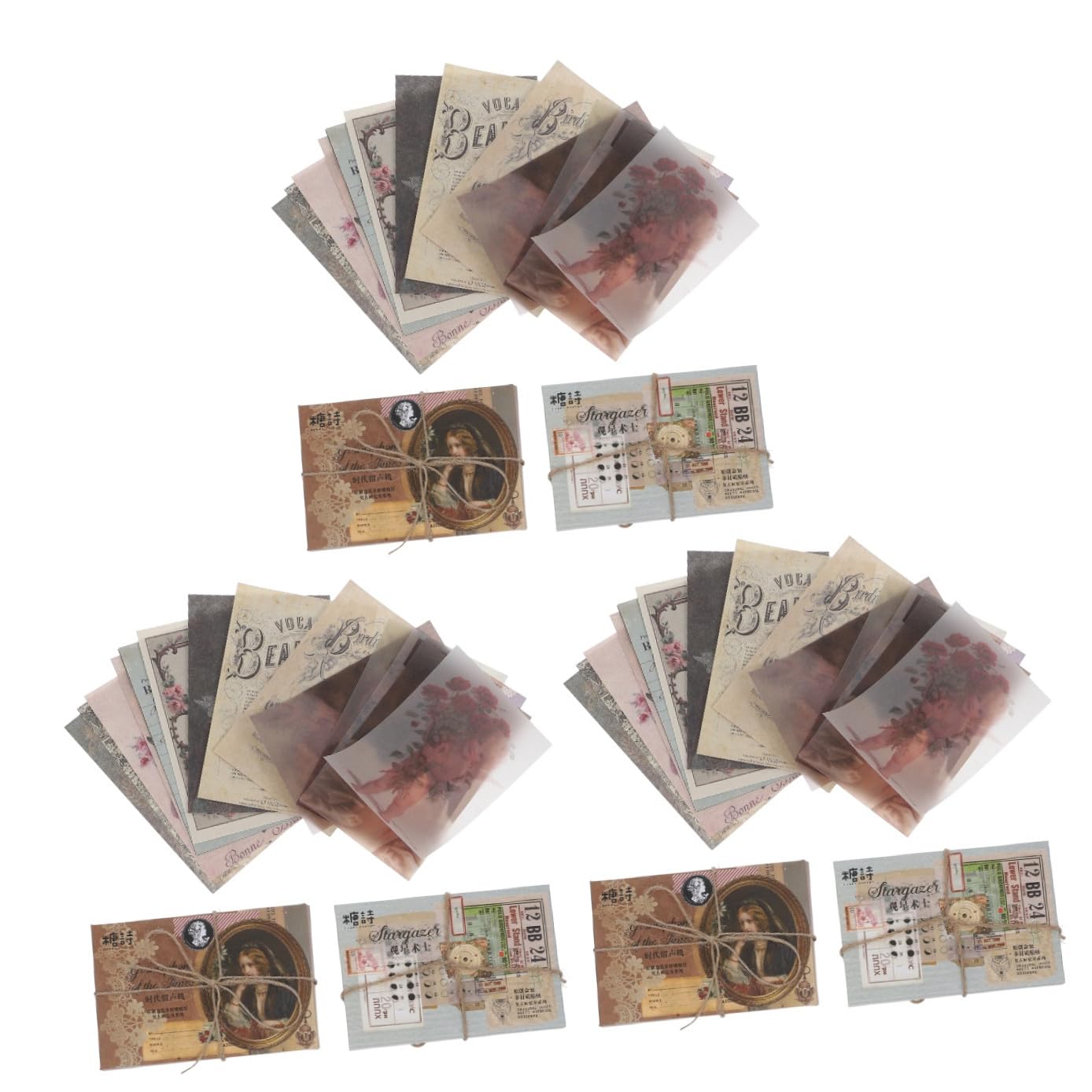 OSALADI 9 Juegos De Material De Sellado Para Álbumes De Recortes Diarios Álbumes De Recortes Suministros Estéticos Para Diarios Kits De Suministros Para Álbumes De Recortes Material