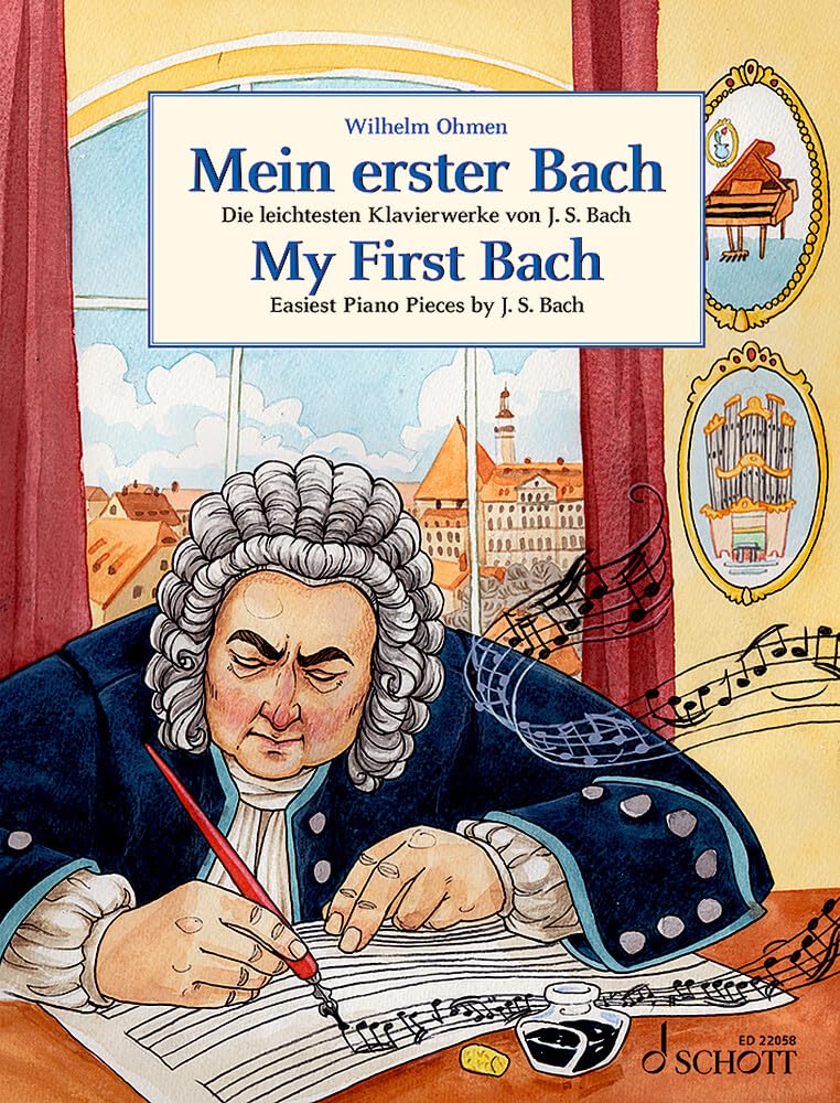 My First Bach: Easiest Piano Pieces by J. S. Bach. piano.
