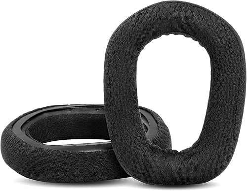 Miniatura 5 de TaiZiChangQin Almohadillas G435 para oídos, almohadillas de repuesto compatibles con Logitech G435 Bluetooth Wireless Gaming Auriculares Tela, color