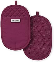 Vista 6 de KitchenAid Juego de 2 soportes para ollas Asteroid, Blue Willow, 6.5"x10