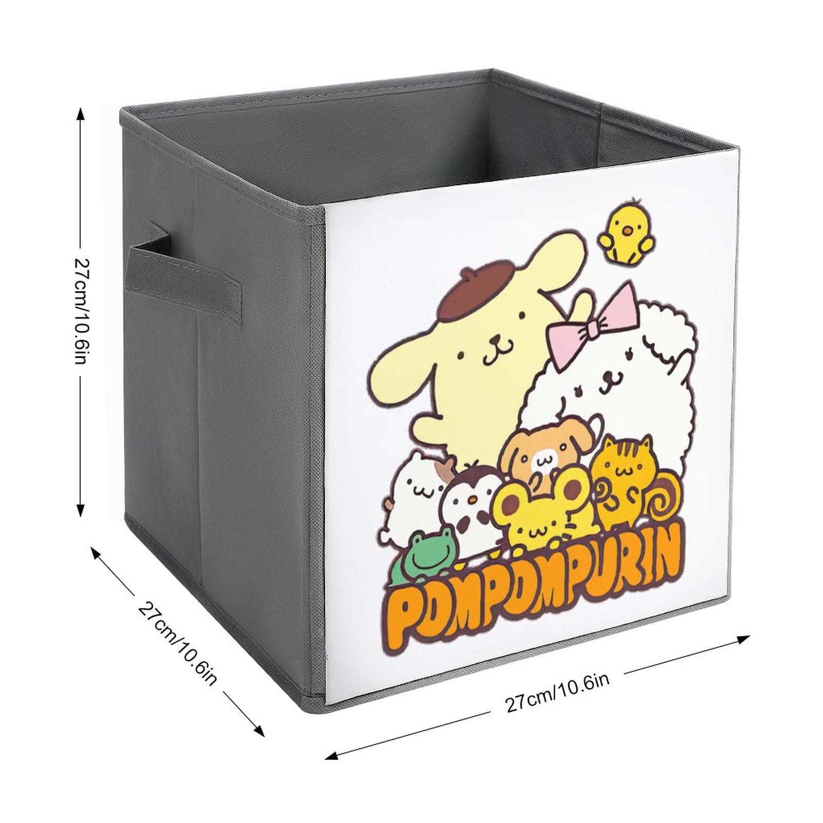 Amazon｜ポムポムプリン収納ボックス 折りたたみ収納ボックス 収納