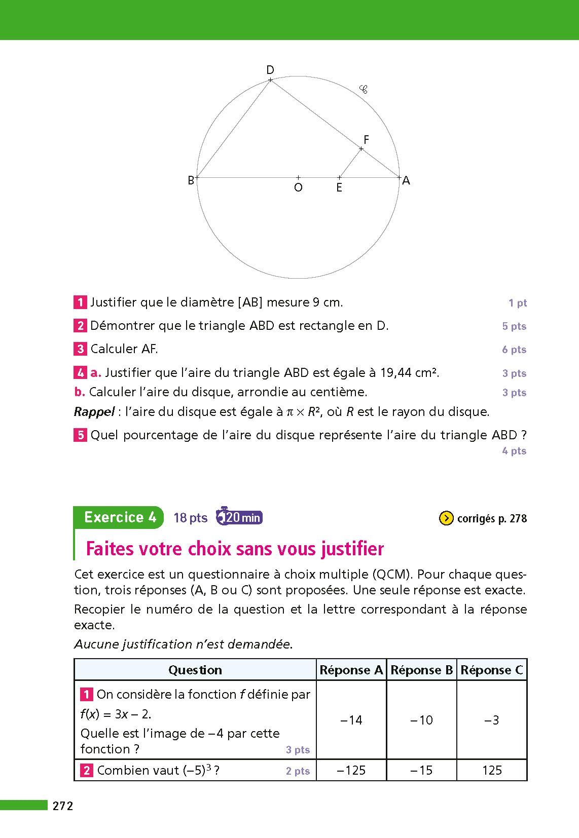 Annales ABC du Brevet 2026 - Maths 3e - Sujets et corrigés + fiches de révisions