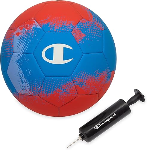 Miniatura 11 de Champion Balón de fútbol para jóvenes y adultos - Acabado mate, diseño de 32 paneles, control mejorado, tamaños cubierta de PVC, tamaños 3, 4 y 5