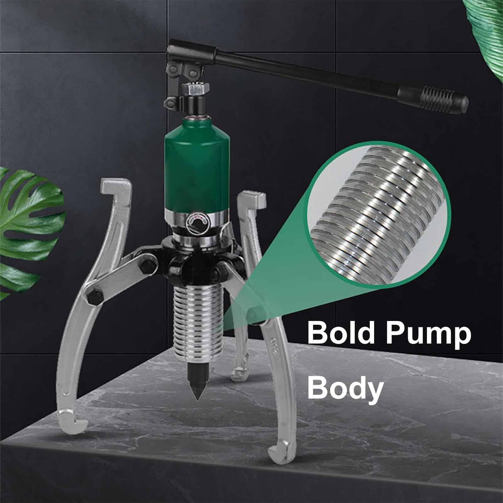 Hydrauliczny ściągacz do przekładni z etui, 2 lub 3 szczękami, pionowe i poziome, do piast kół, wirników, osi, kół pasowych, bębnów hamulcowych