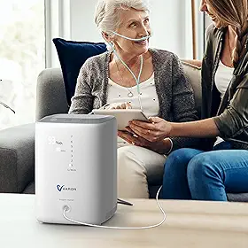 90% Portatil Concentrador de ox Domestico com tubo de Oxigenio 1-7 Níveis Maquina de oxigenio Ajustáveis de baixo ruído 42dB com acessórios completos Para casa110V