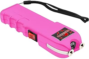 FIGHTSENSE Self Defense Women Flashlight Stun Gun for Protection Against Attackers