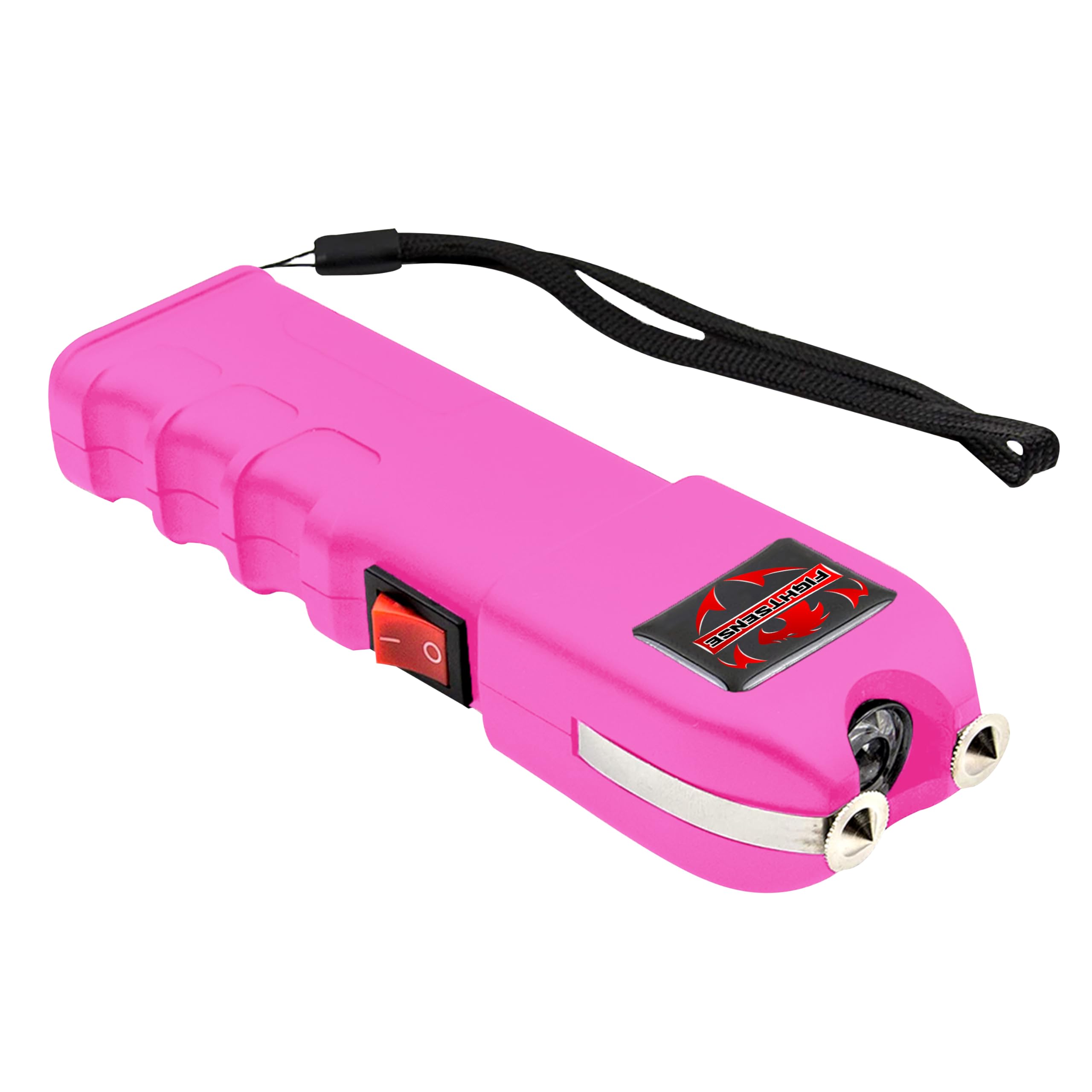 FIGHTSENSE Havey Duty Flashlight stun Gun for Women self Defense, Anti Grab