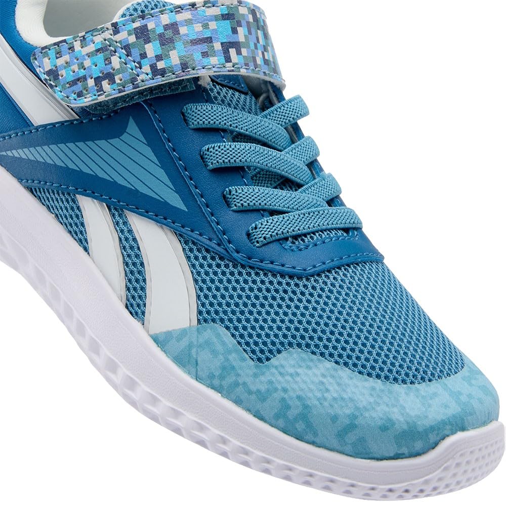 Reebok Rush Runner 5 Elastic Lace & Top Strap Zapatillas Unisex niños