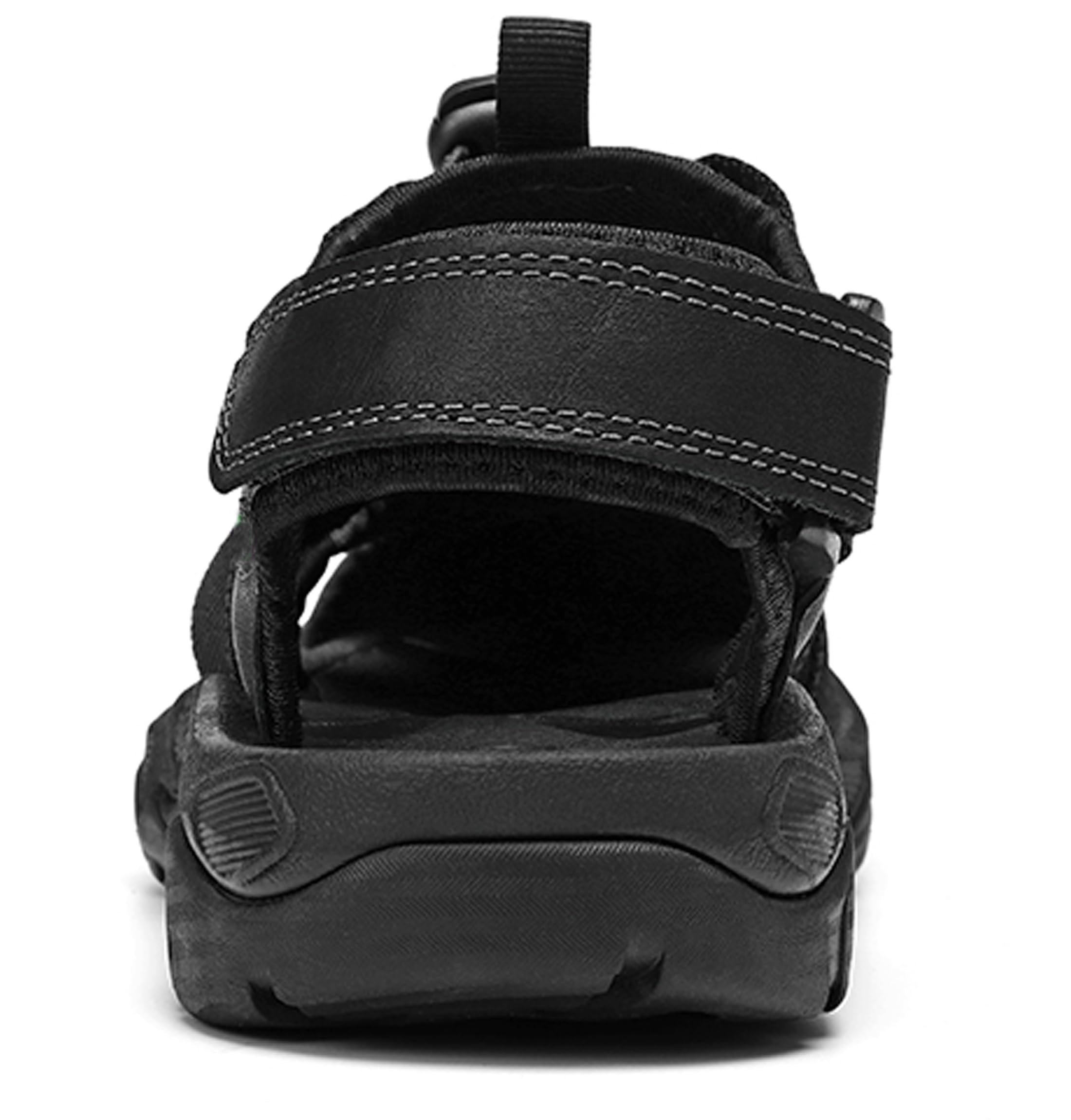 Uomo Sandali Estivi Esterni PelleTraspirante Sandali Sportivi Scarpe da Trekking Passeggiata Casual