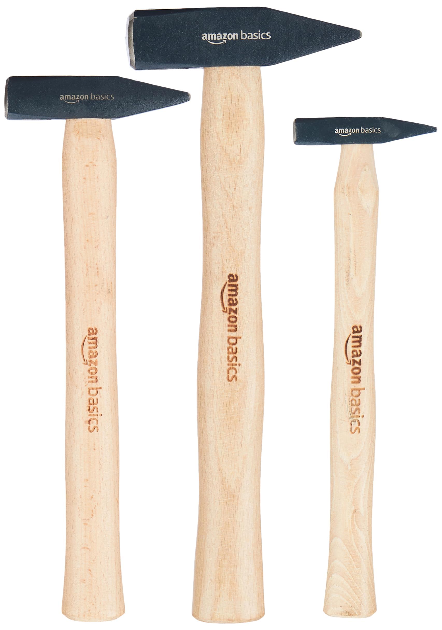 Amazon Basics Machinist | Hammer Wood Handle | 3 Pcs Set 100/300/800 GMS (B0CCS6NR37) Amazon Price History, Amazon Price Tracker
