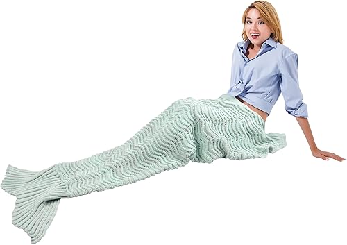 Catalonia Manta de cola de sirena con correa antideslizante para el cuello