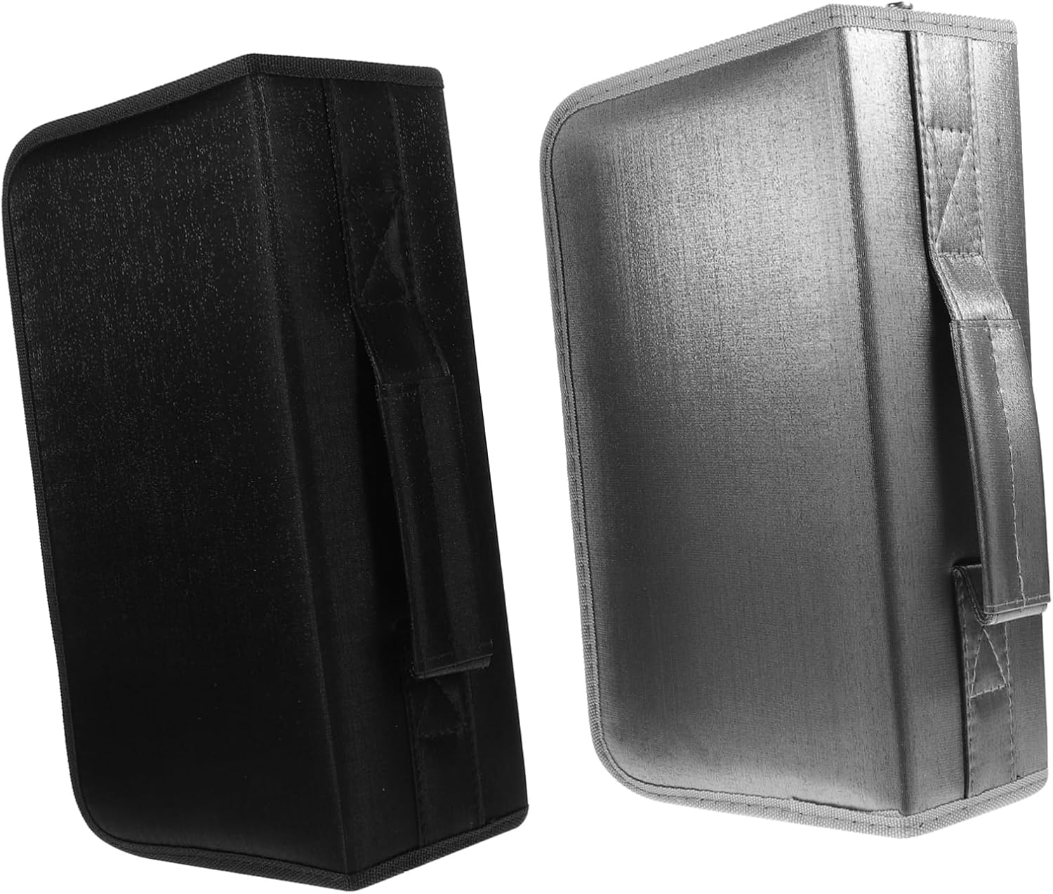 2pcs Cd Case Handle Cd Storage Bag Hard Case Holder Organizer Safe Scratch