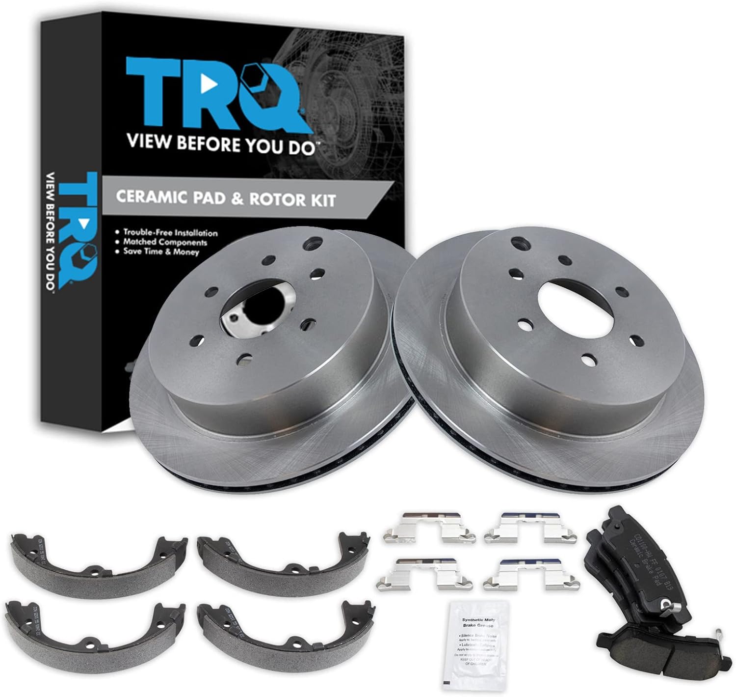 Detroit Axle 2005 Nissan Frontier Le Front Brake Rotors Pair - Foto 3