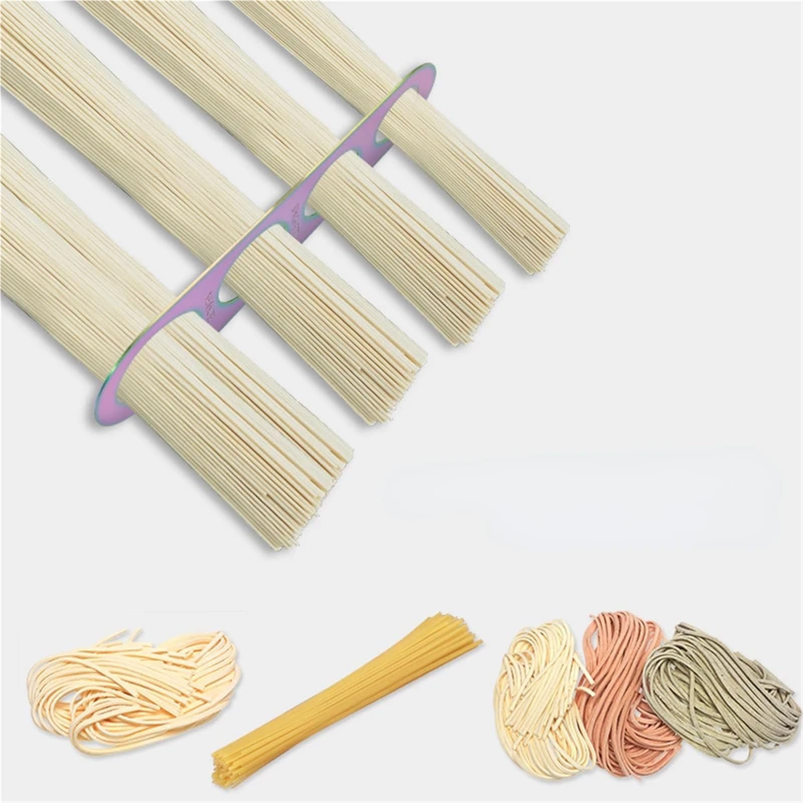 1 Set Edelstahl Nudel Fisch Spaghetti Löffel Küche Gadgets Kamm Clip Sieb Pasta Zubehör Kochen Werkzeuge für Pasta