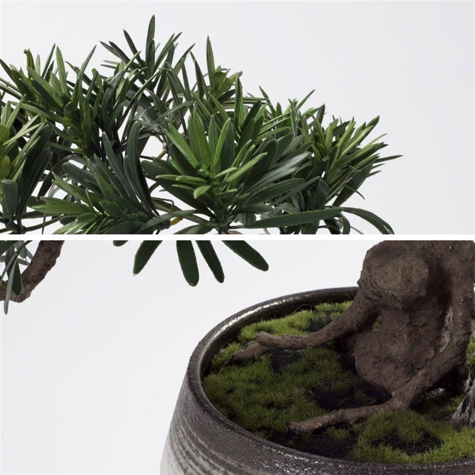 árbol bonsái de imitación Adornos de bonsái con Plantas simulación for Estudio Hotel, decoración Mesa té Zen, Lujo