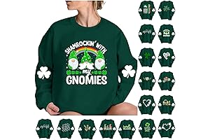 St Patrick's Day Clover Cheerleader Outfit