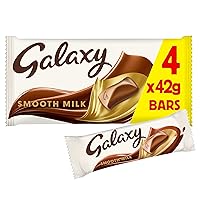 Vista 5 de Galaxy Smooth Chocolate con leche 1.48 oz (paquete de 4)