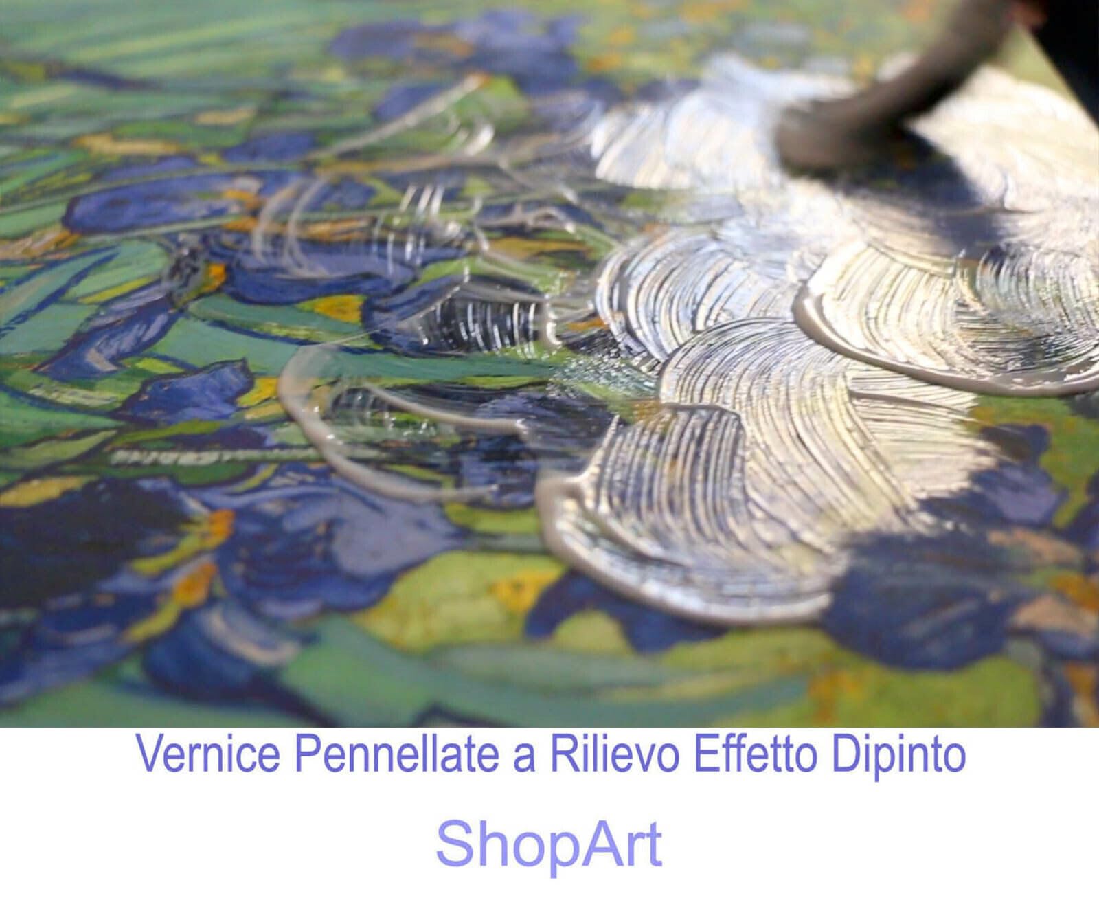 ShopArt - Quadro Effetto Pennellate a Rilievo – Jackson Pollock Convergence - Stampa Fine Art su tela Canvas Alta Definizione Pronto da Appendere (cm 80 x 160)