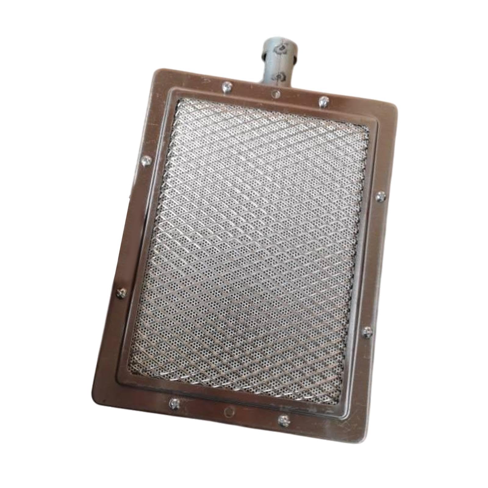 Quemador Infrarrojo de Gas para Barbacoa, Quemador de Calefacción, Accesorios Metálicos Searbrenner, Quemador de Gas para Cocinar en Viajes de Camping, 22cmx17cm