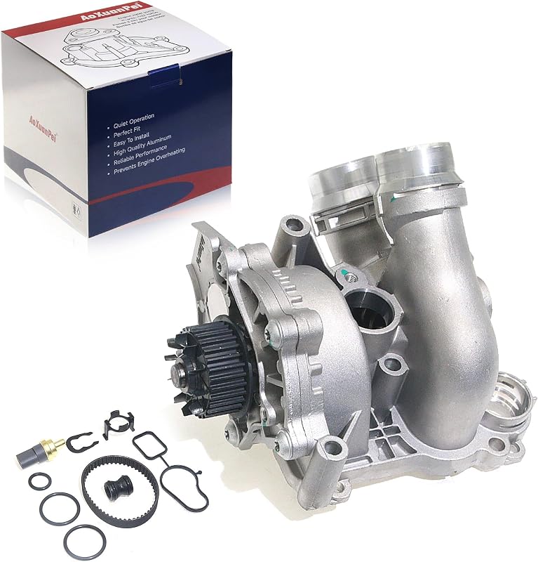 Bomba d’água elétrica do motor em alumínio AoXuanPei para Audi e VW 2.0 TSI – Kit