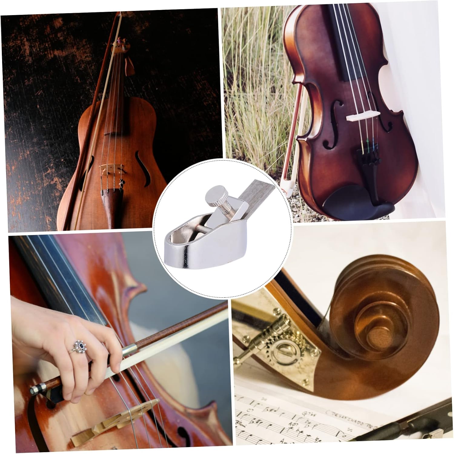 Brass Luthier Tools Violin Plane Cutters Woodworking Plane Cutter Violin Tool Accessories Sharp Blades