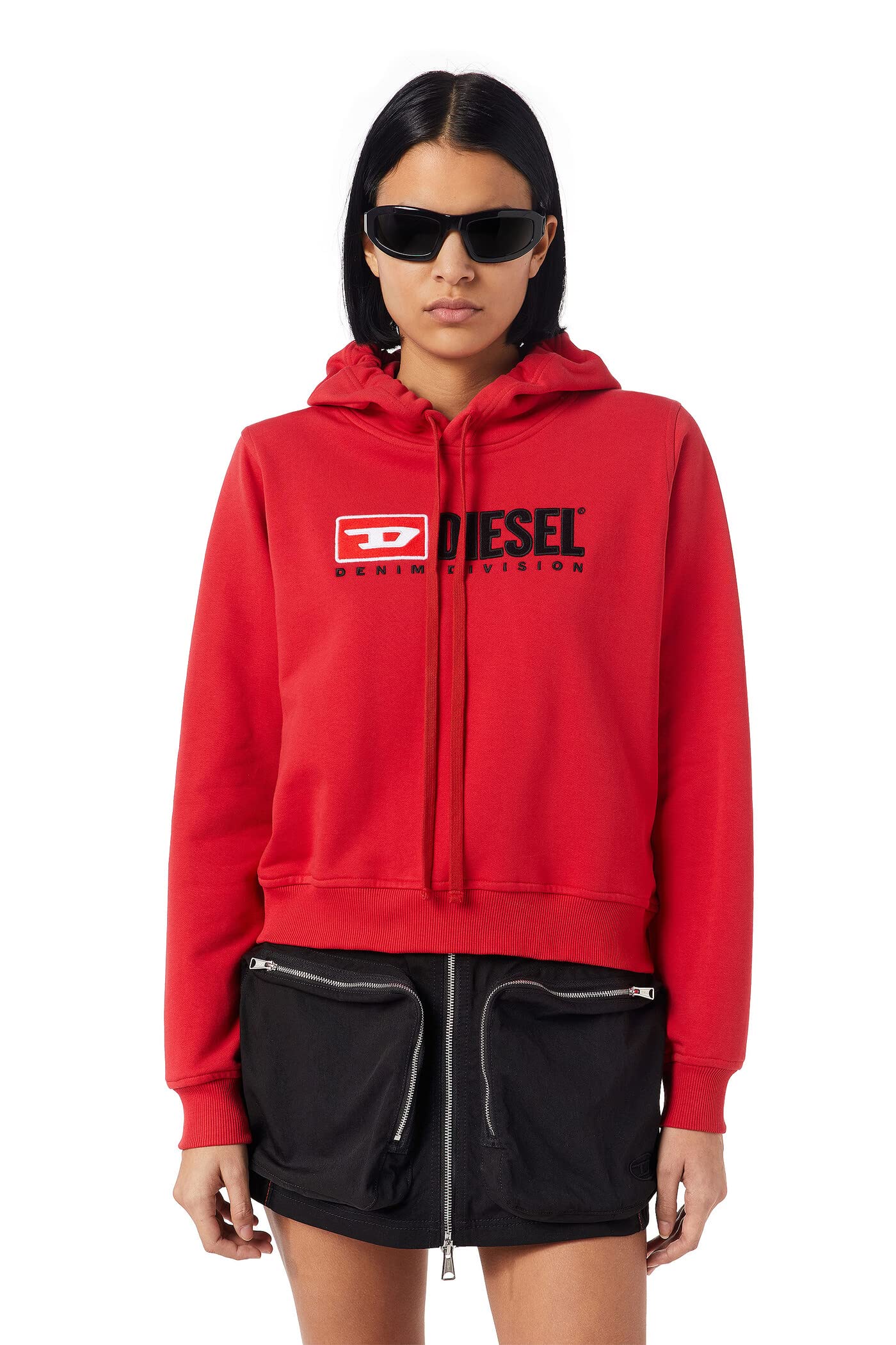 Diesel F-Reggy-Hood-DIV Felpa Sudadera para Mujer
