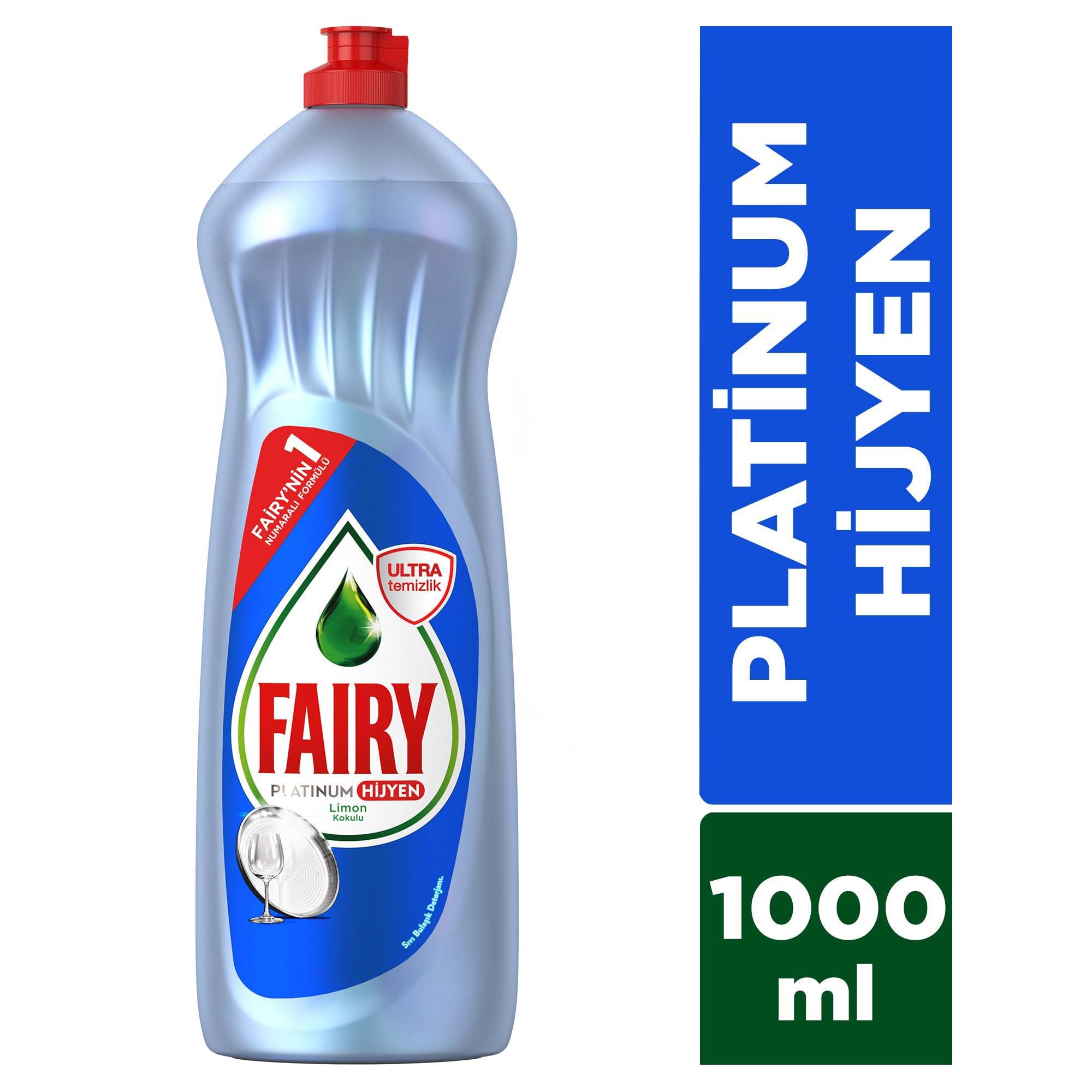 Fairy Platinum Hijyen Sıvı Bulaşık Deterjanı 1000 ml Limon Kokulu