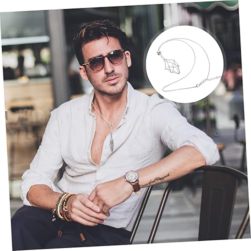 Miniatura 9 de Collar de cristal soporte de metal gargantilla de cristal collar trenzado collar ajustable soporte de piedra vacía s jaula cuerda de cristal