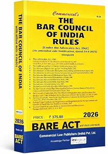 The Bar Council of India Rules 2026