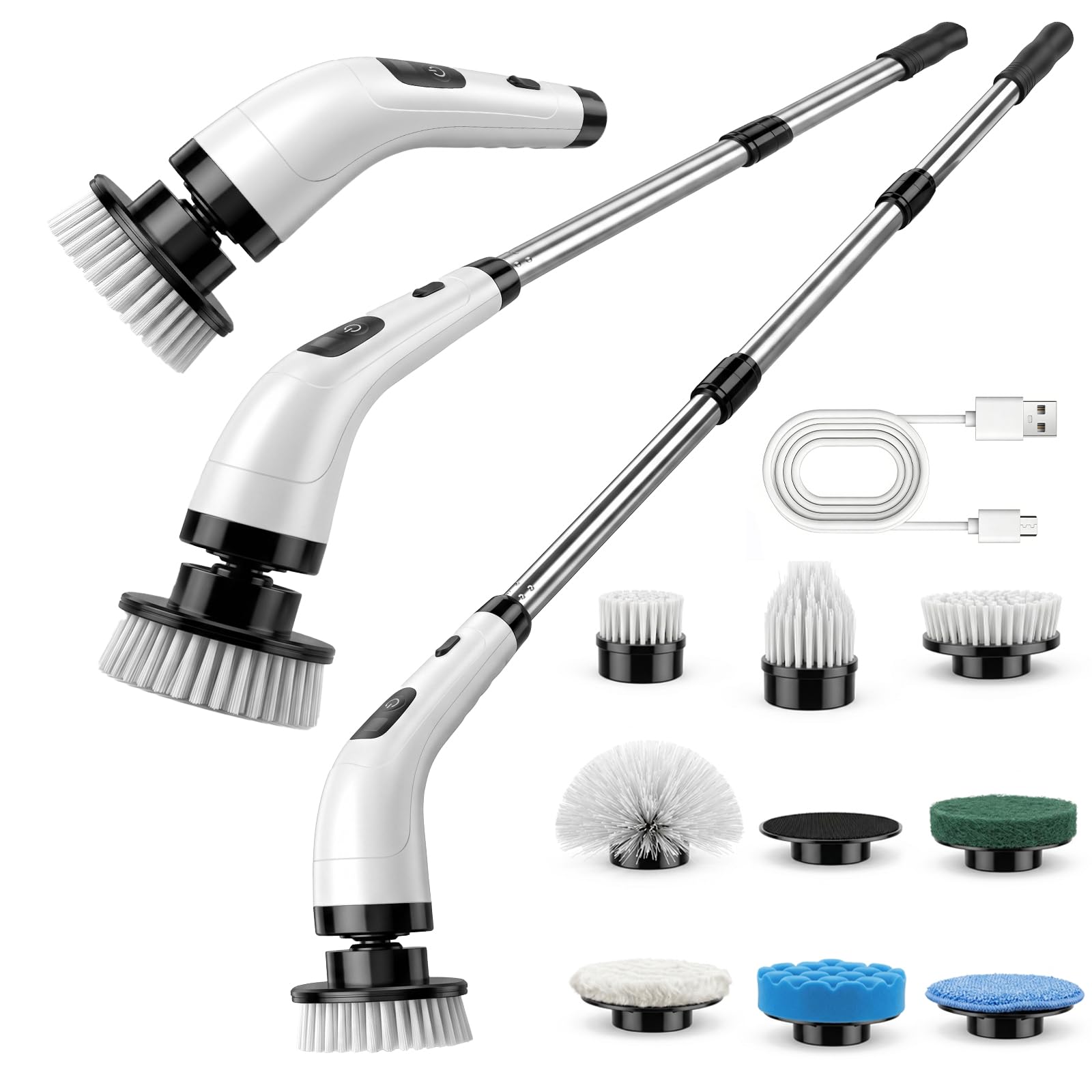 Elektrische Reinigungsbürste Teppichreiniger, Nass trockensauger, 18Kpa Polsterreiniger Gerät, Nasssauger für Teppiche,Polster Autositze & Sofa