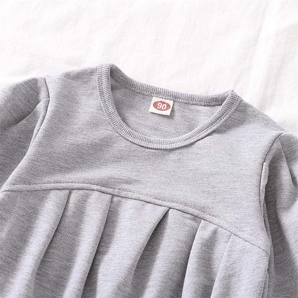 Ritatte Toddler Girls Clothes Winter Warm Long Sleeve Tops Long Pants Suit Kids Soft Cotton Fall Outfits 2Pcs Set - Image 4