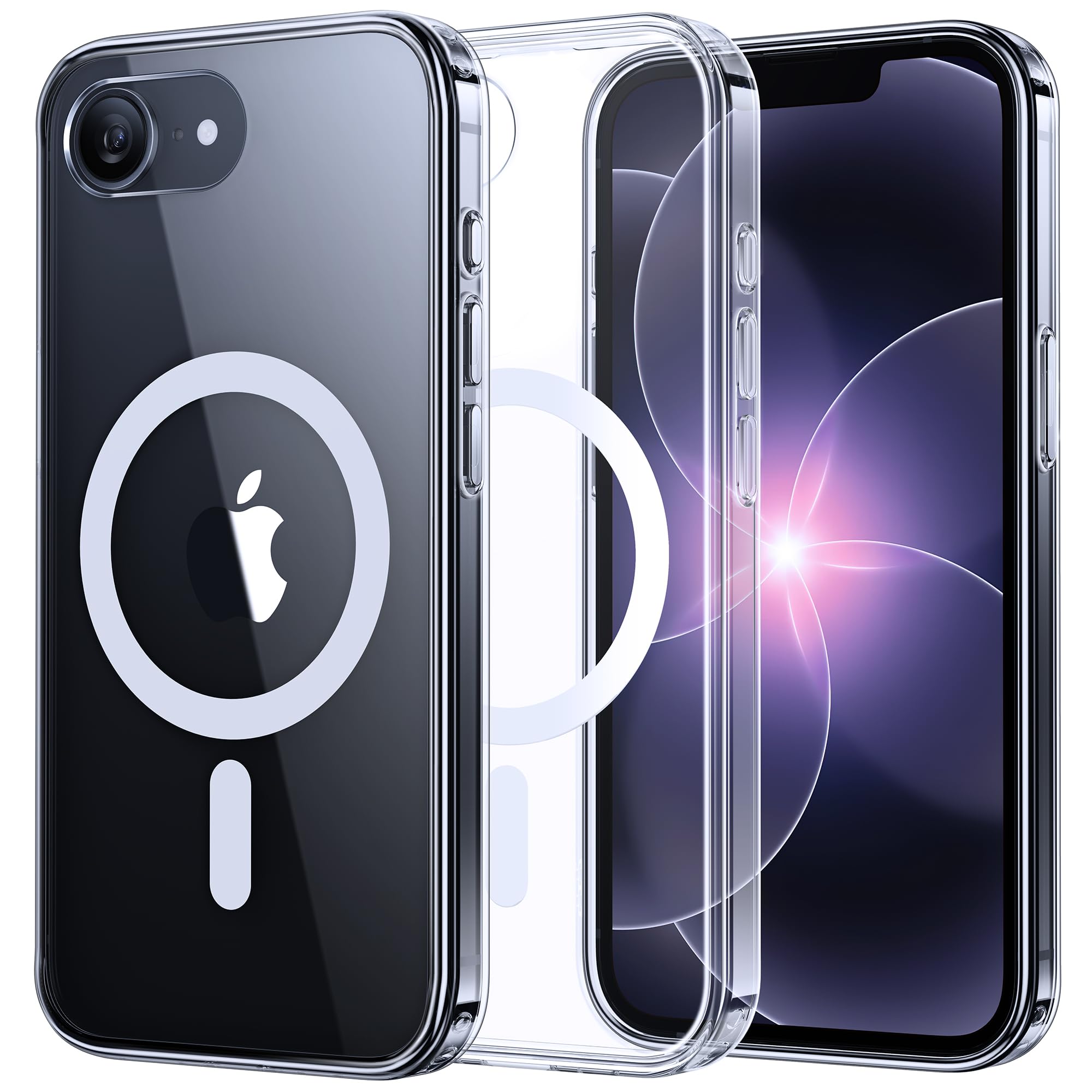 NIMASO iPhone 17e/16e 用 ケース 【MagSafe対応・米…