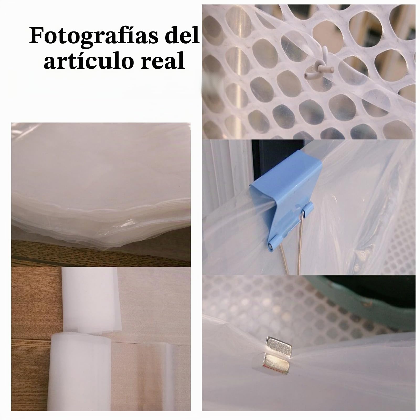 Película de invernadero de polietileno, 300 cm x 400 cm, 1120 g, extra gruesa, resistente a desgarros, de polietileno, transparente, para casa de tomates