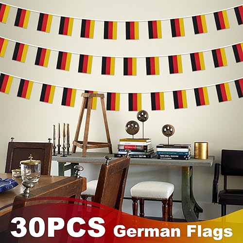 Miniatura 132 de Banderín de bandera de República Dominicana, pequeña mini bandera dominicana, banderín de banderines, decoración nacional de país para escuela