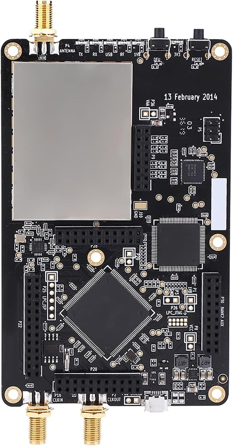 Radio definida por software de código abierto de 1 MHz-6 GHz con placa de desarrollo SDR para HackRF One, compatible con GNU Radio, SDR y más para pruebas y desarrollo